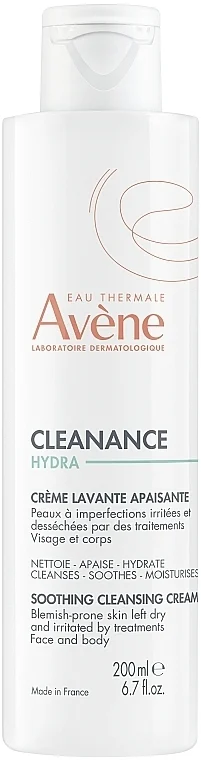 Crema detergente viso lenitiva