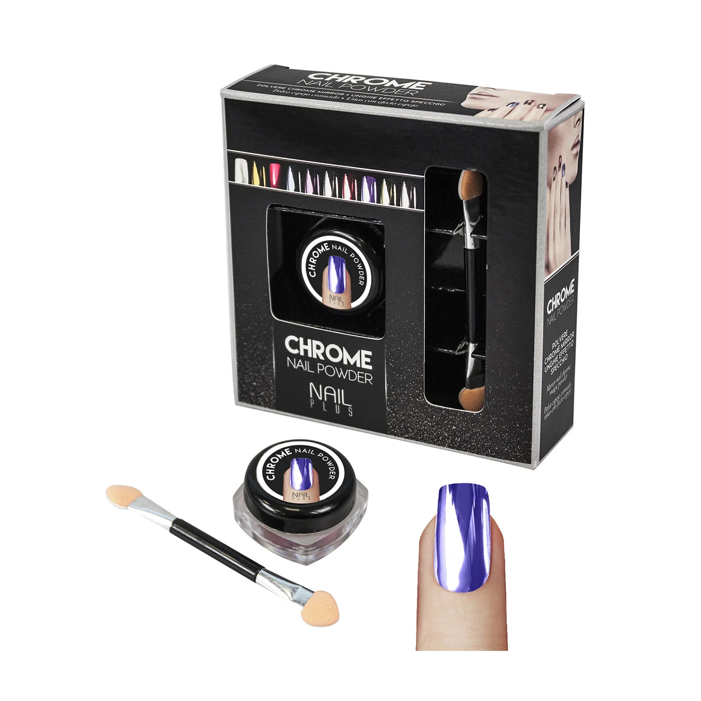 Chrome nail powder 06