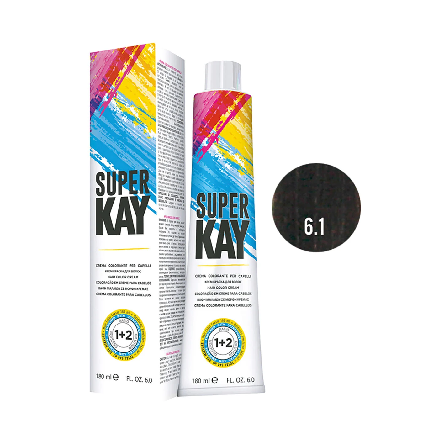 Super kay biondo scuro cenere 6.1