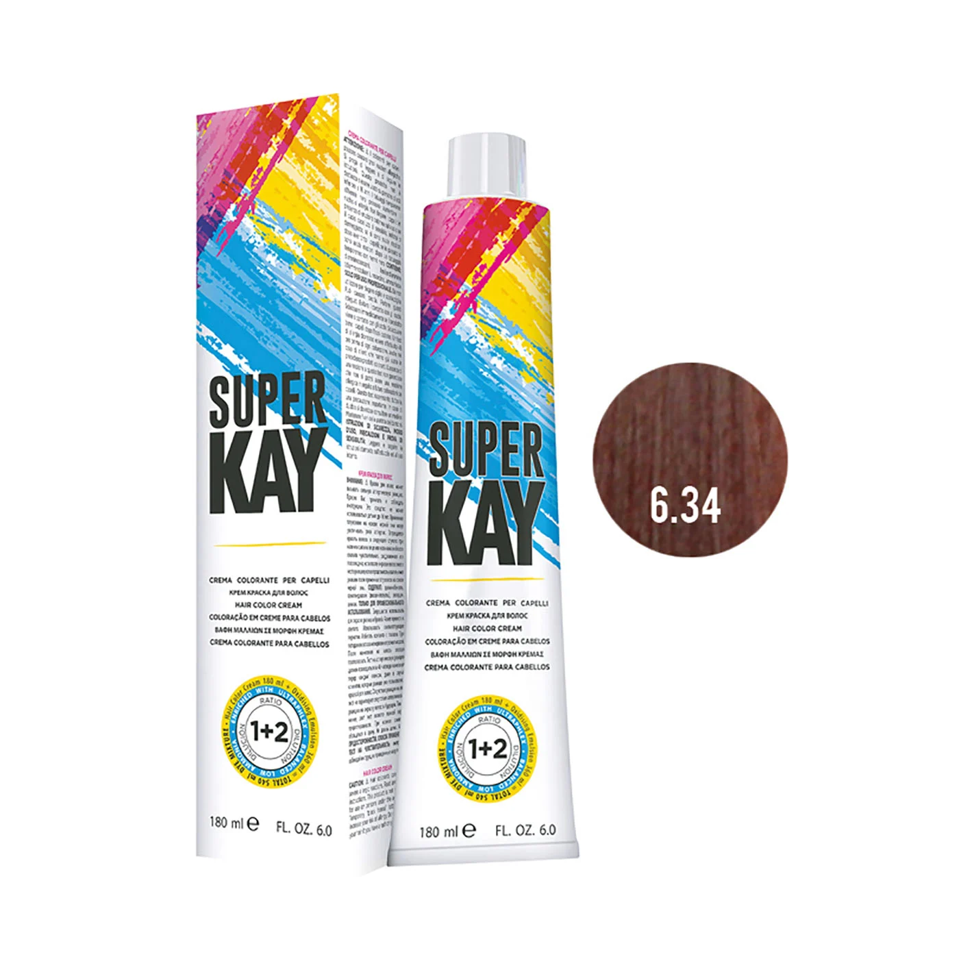 Super kay biondo scuro oro ramato 6.34