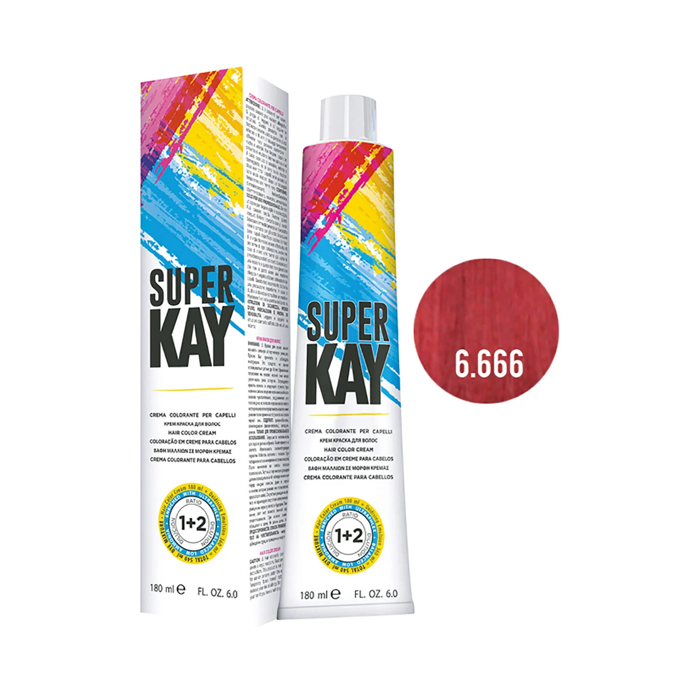 Super kay biondo scuro rosso extra int. 6.666