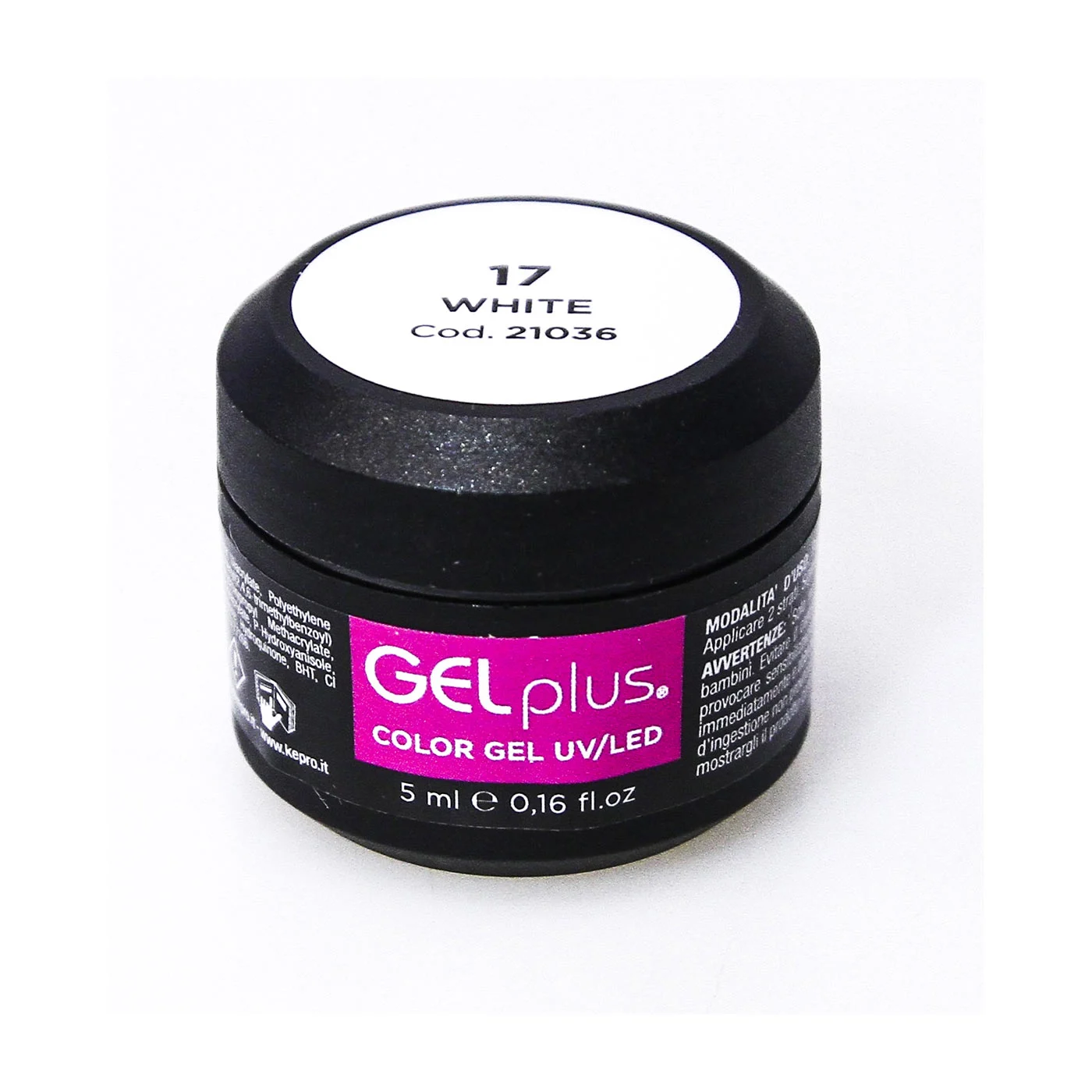 Gel polish uvgel 17 white