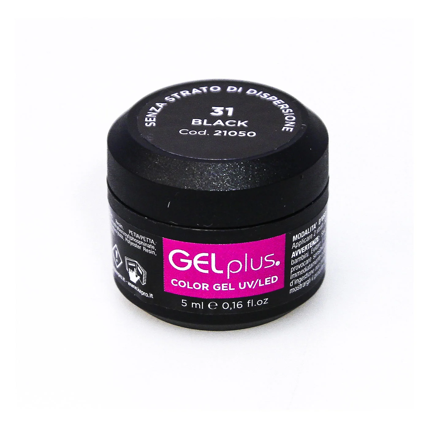 Gel polish uvgel s/d 31 black