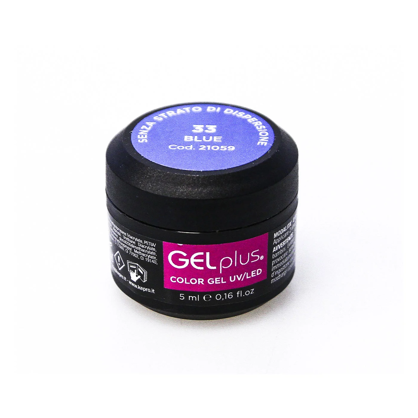 Gel polish uvgel s/d 33 blue