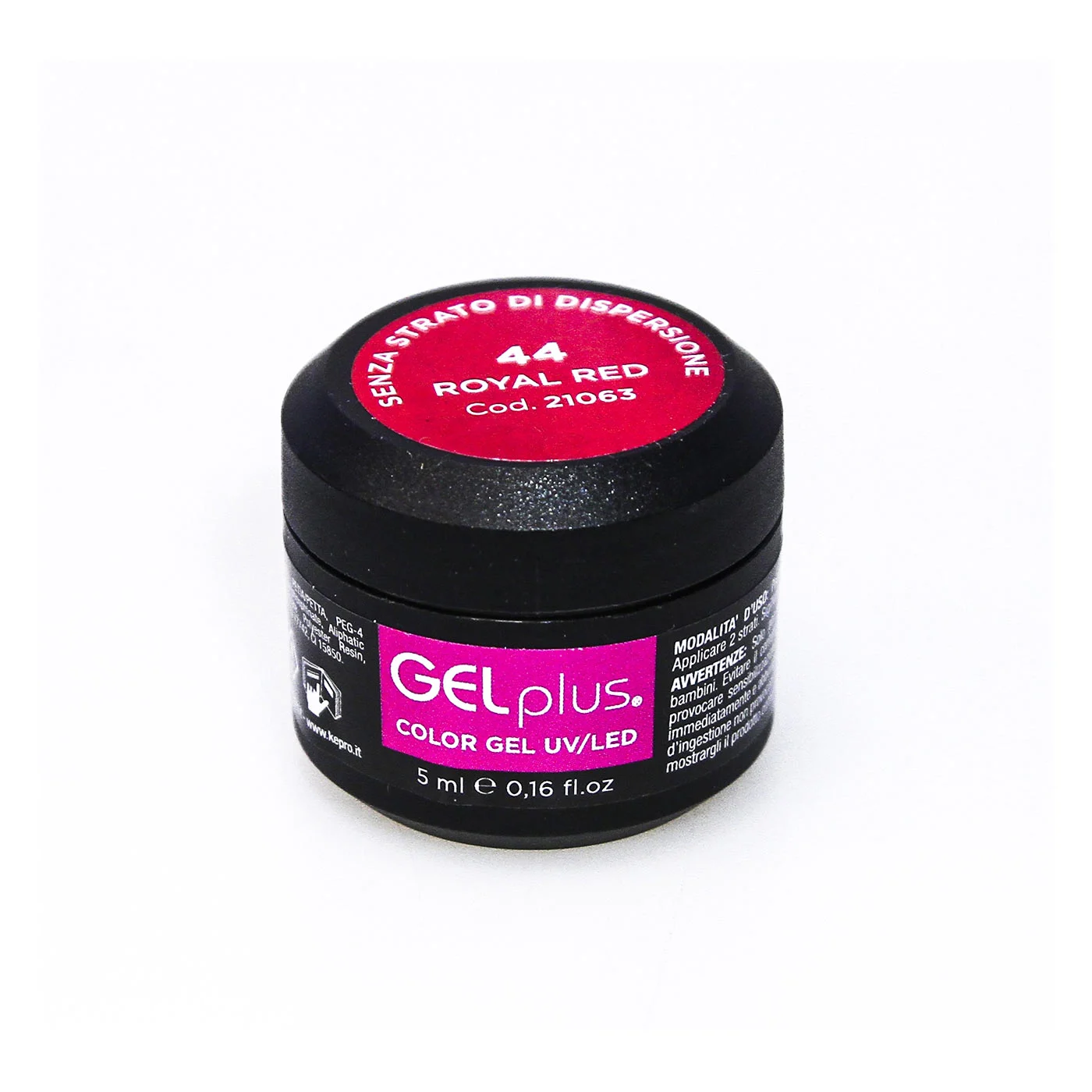 Gel polish uvgel s/d 44 royalred