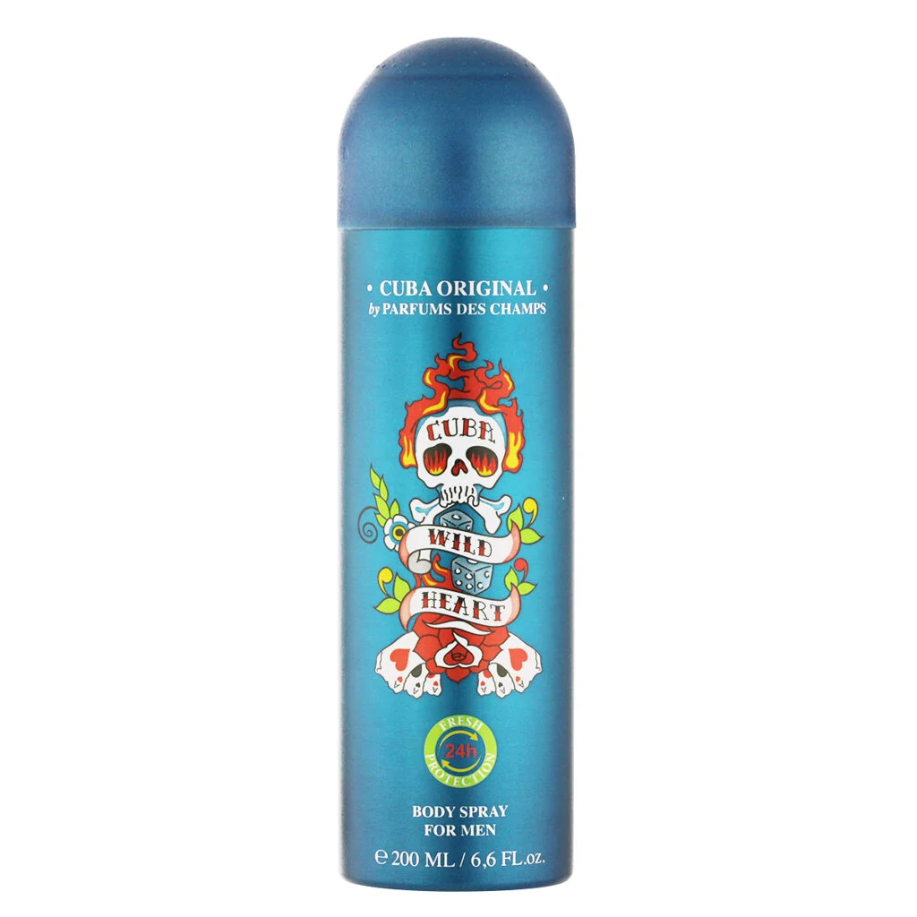 Cuba Wildheart Deodorante (uomo) 200 ml