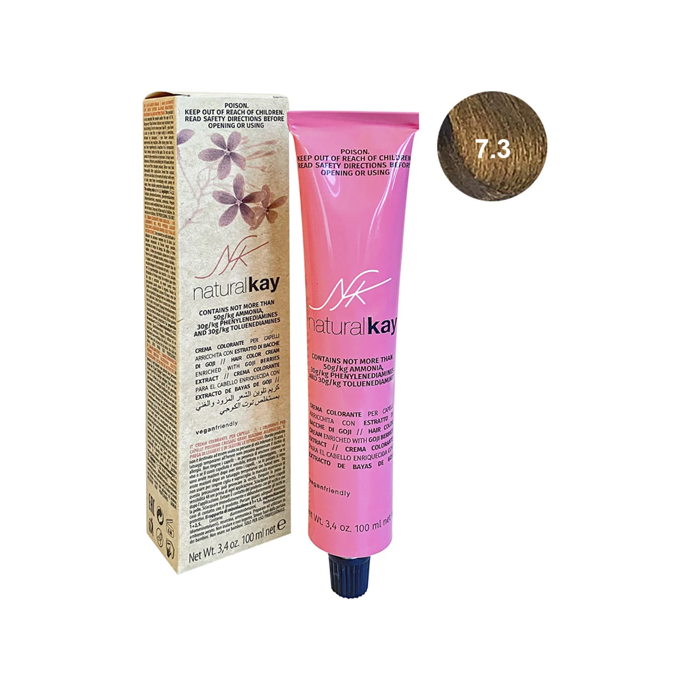 Natural kay biondo dorato 7.3