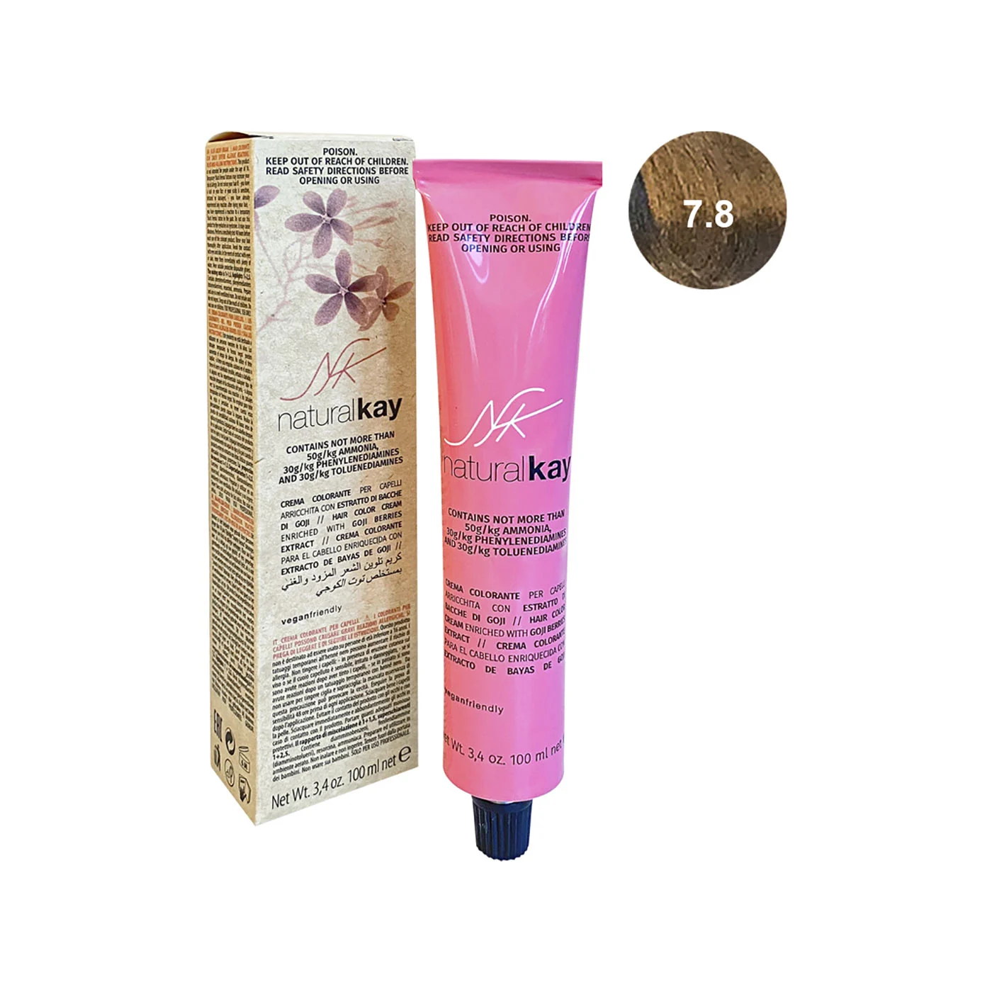 Natural kay biondo nocciola 7.8