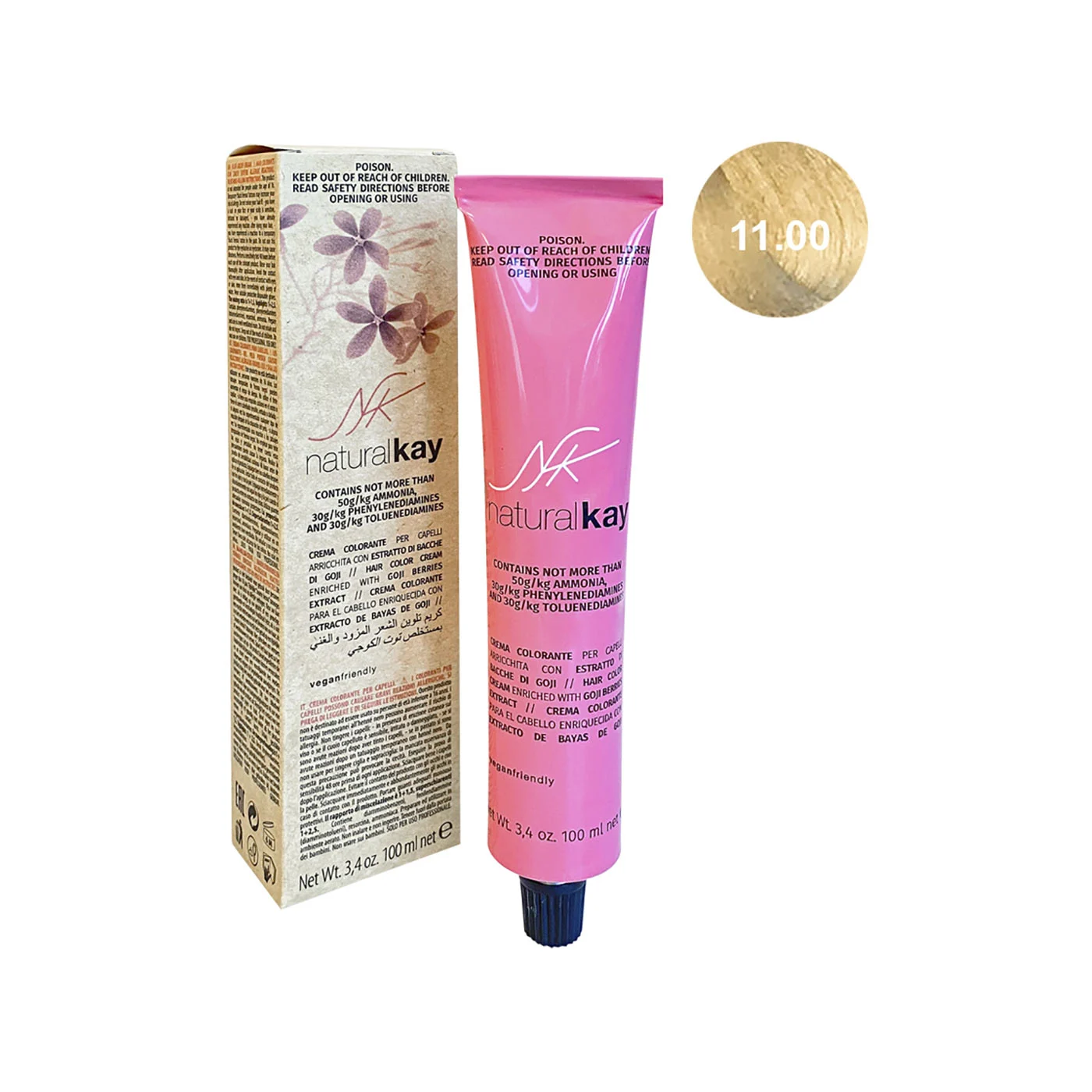 Natural kay biondo superplatino naturale 11.00