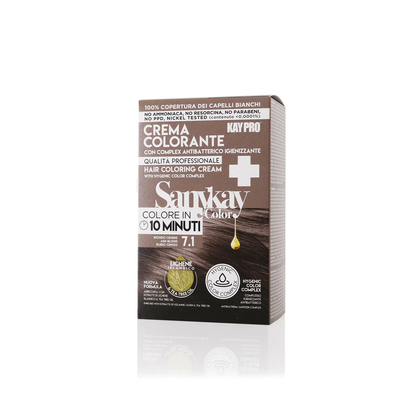 Kitcolor complex biondo cenere 7.1