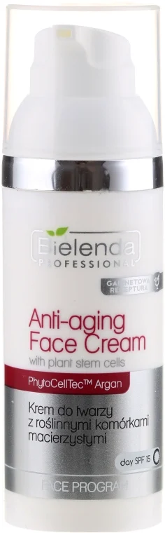 Crema viso anti-età con cellule staminali vegetali