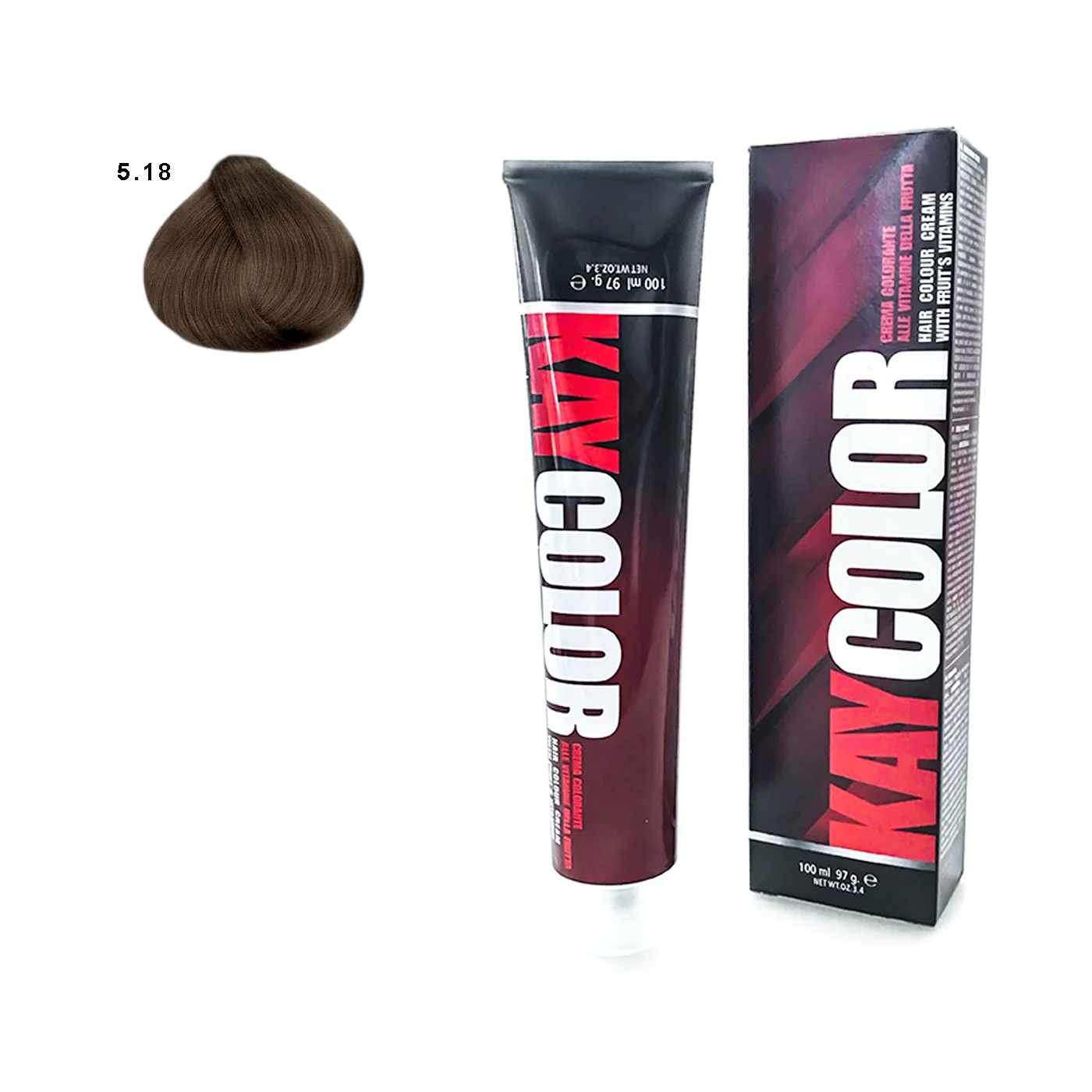 Kay color castano ch.freddo cioccolato 5.18