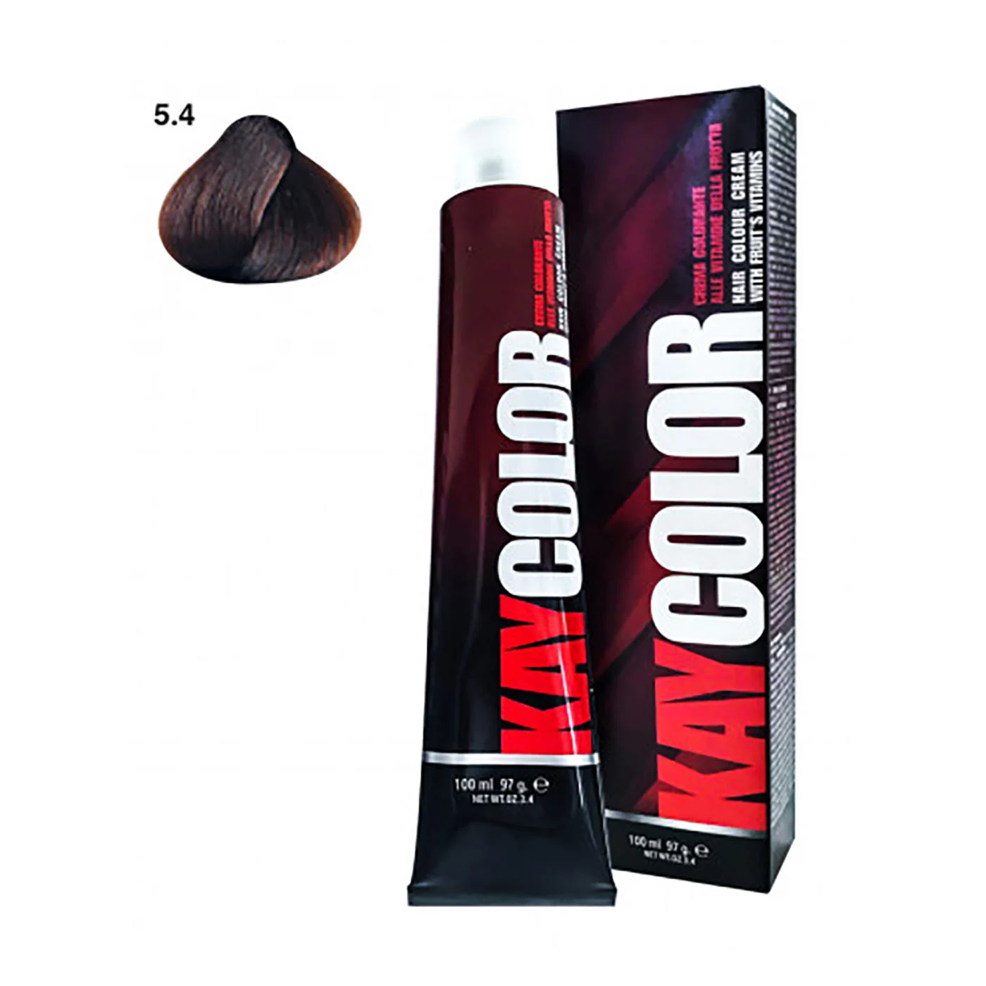 Kay color castano chiaro rame 5.4