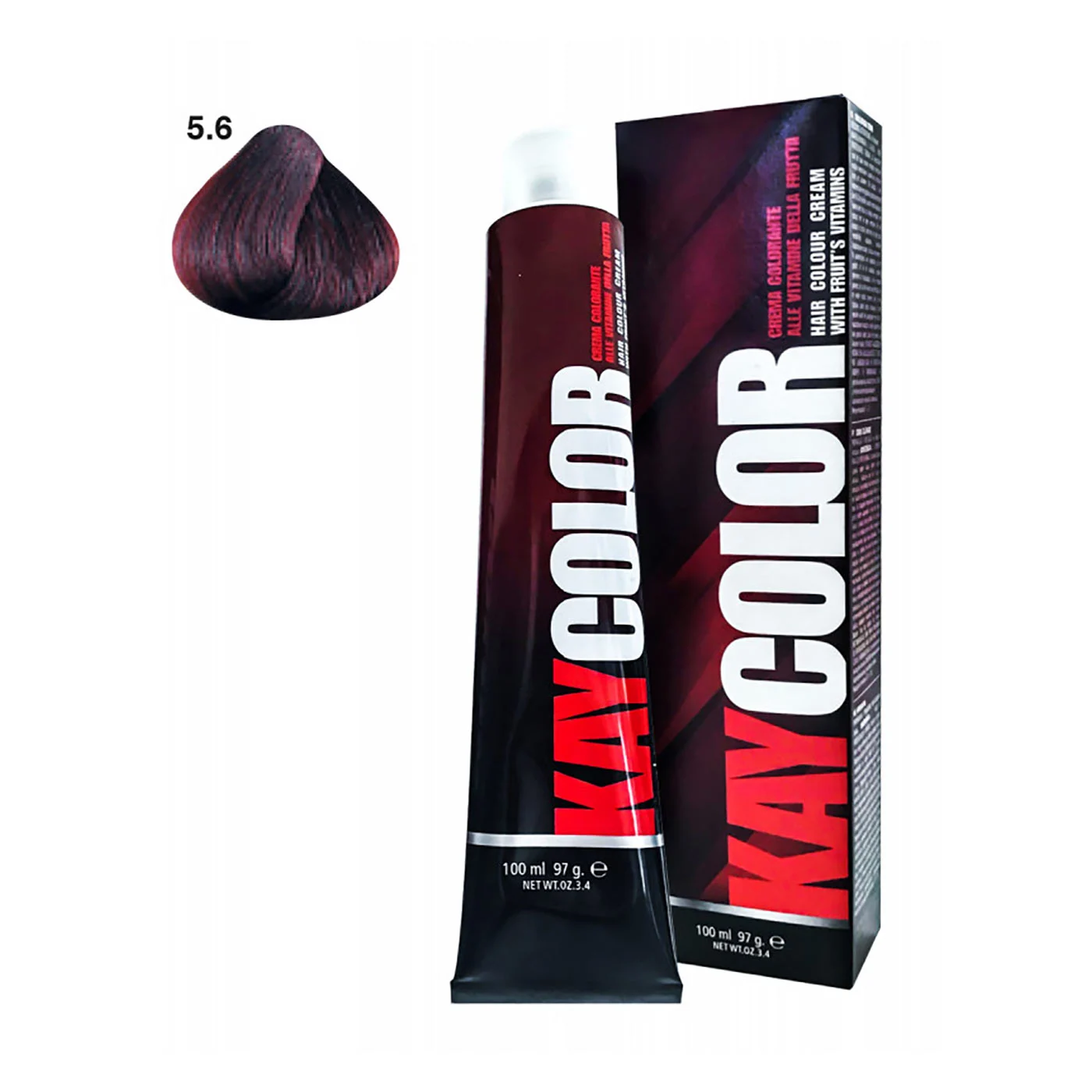 Kay color castano chiaro rosso 5.6