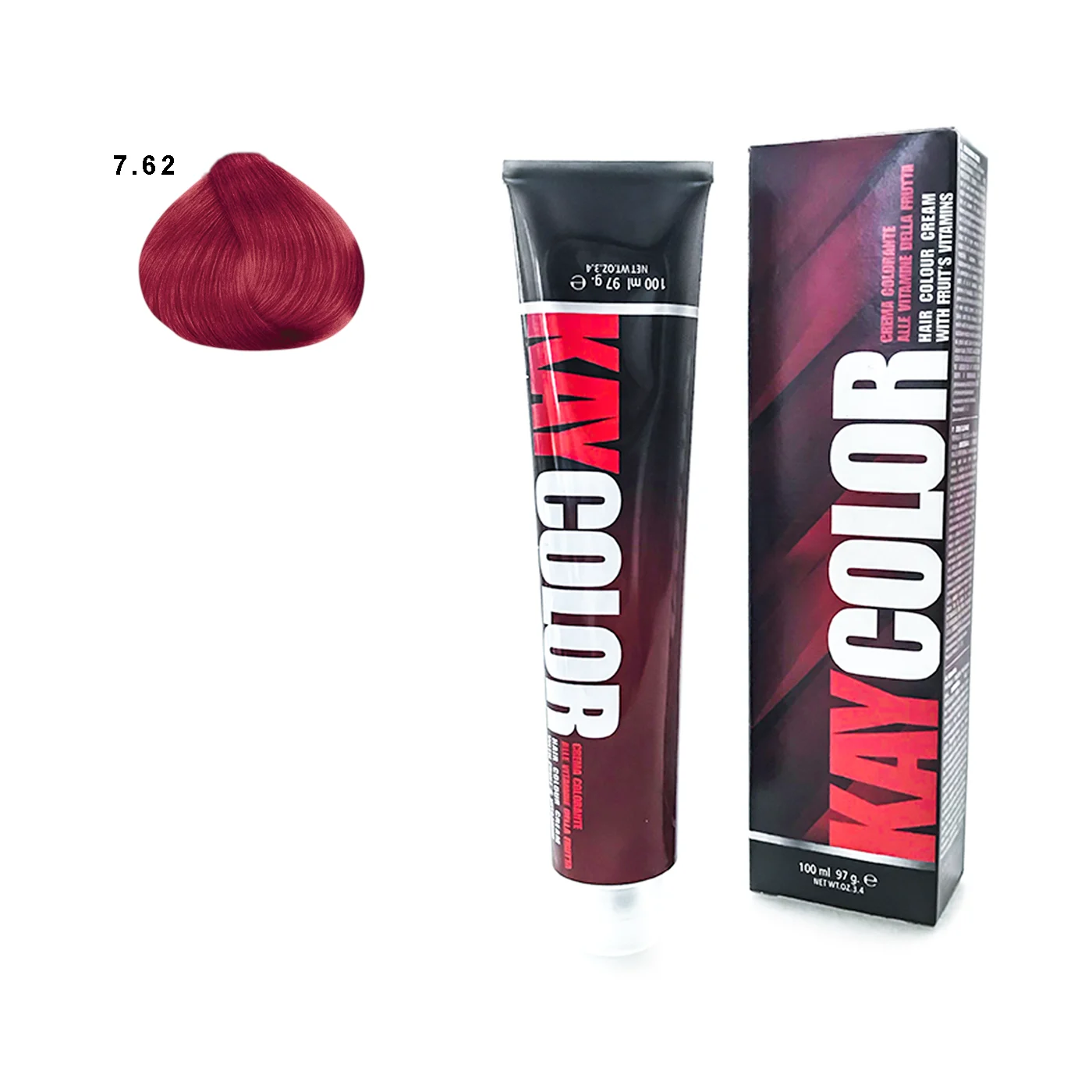 Kay color biondo rosso luminoso 7.62