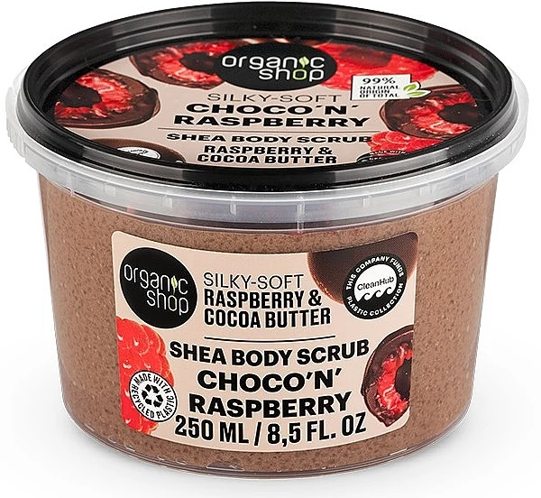 Scrub corpo "Cacao e lampone"