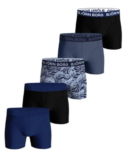 Björn Borg 5-pack Cotton Stretch Shorts Str. L