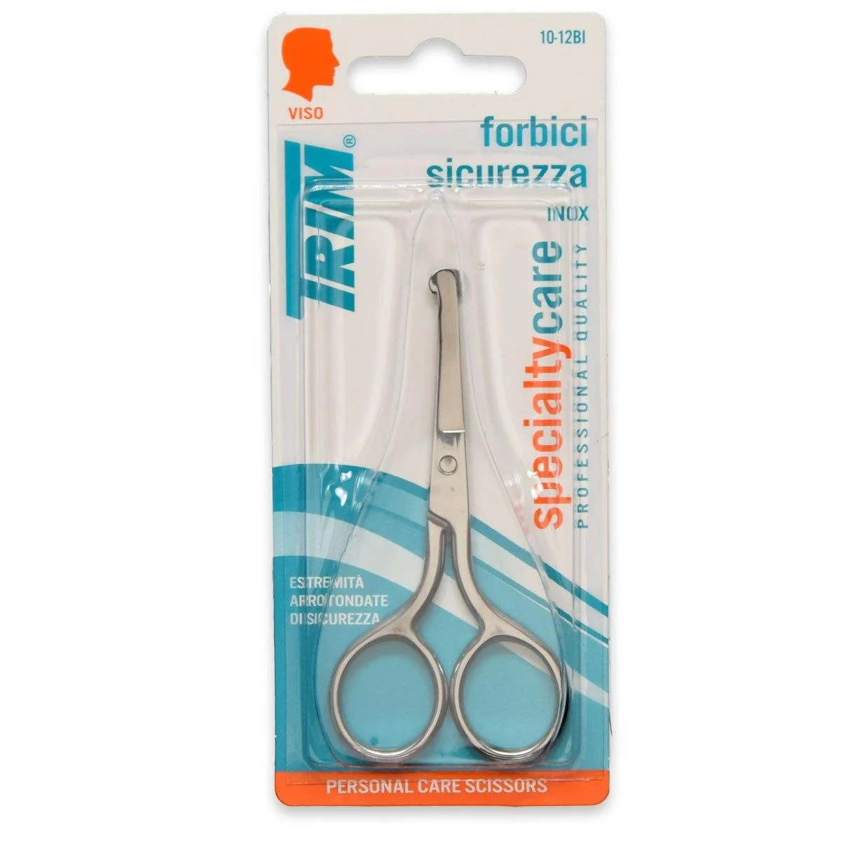 Trim forbici sicurezza inox estremita' arrotondate