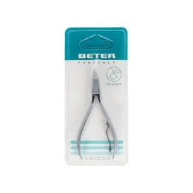 Beter Tagliacapelli in pelle cromata 10cm 1ud