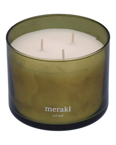 Meraki Scented Candle Oud Leaf