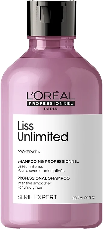 Shampoo per capelli secchi e ribelli con cheratina
