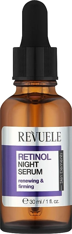 Siero viso al retinolo, da notte