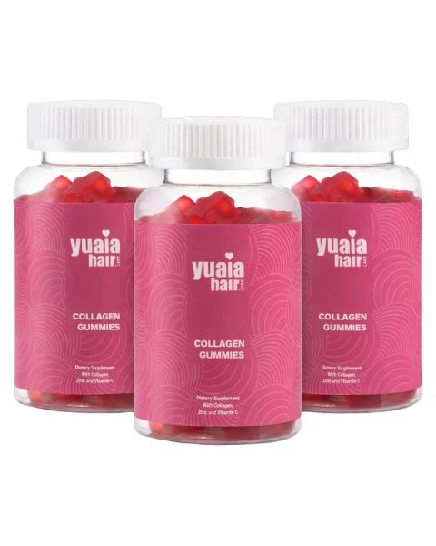 3 x Yuaia Haircare Collagen Gummies