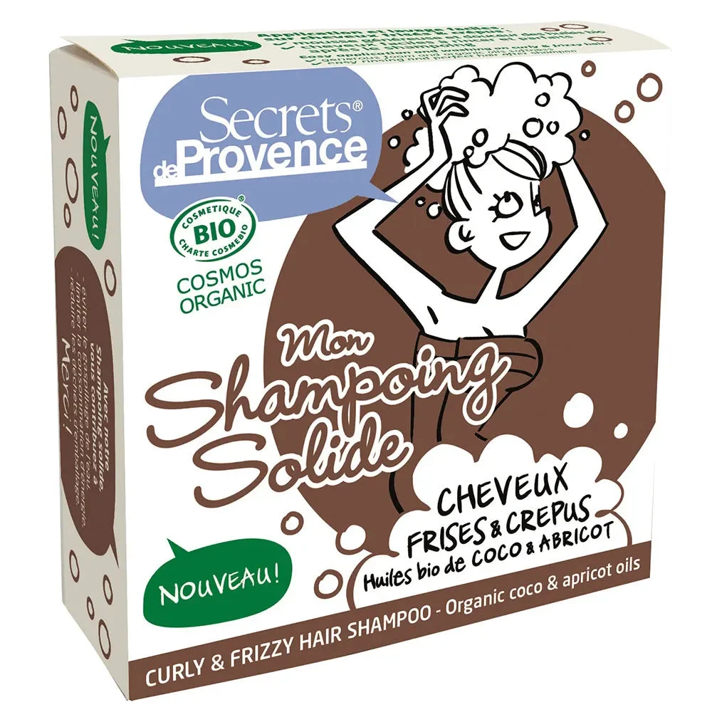 Secrets de Provence Shampoo Solido Capelli Ricci 85g