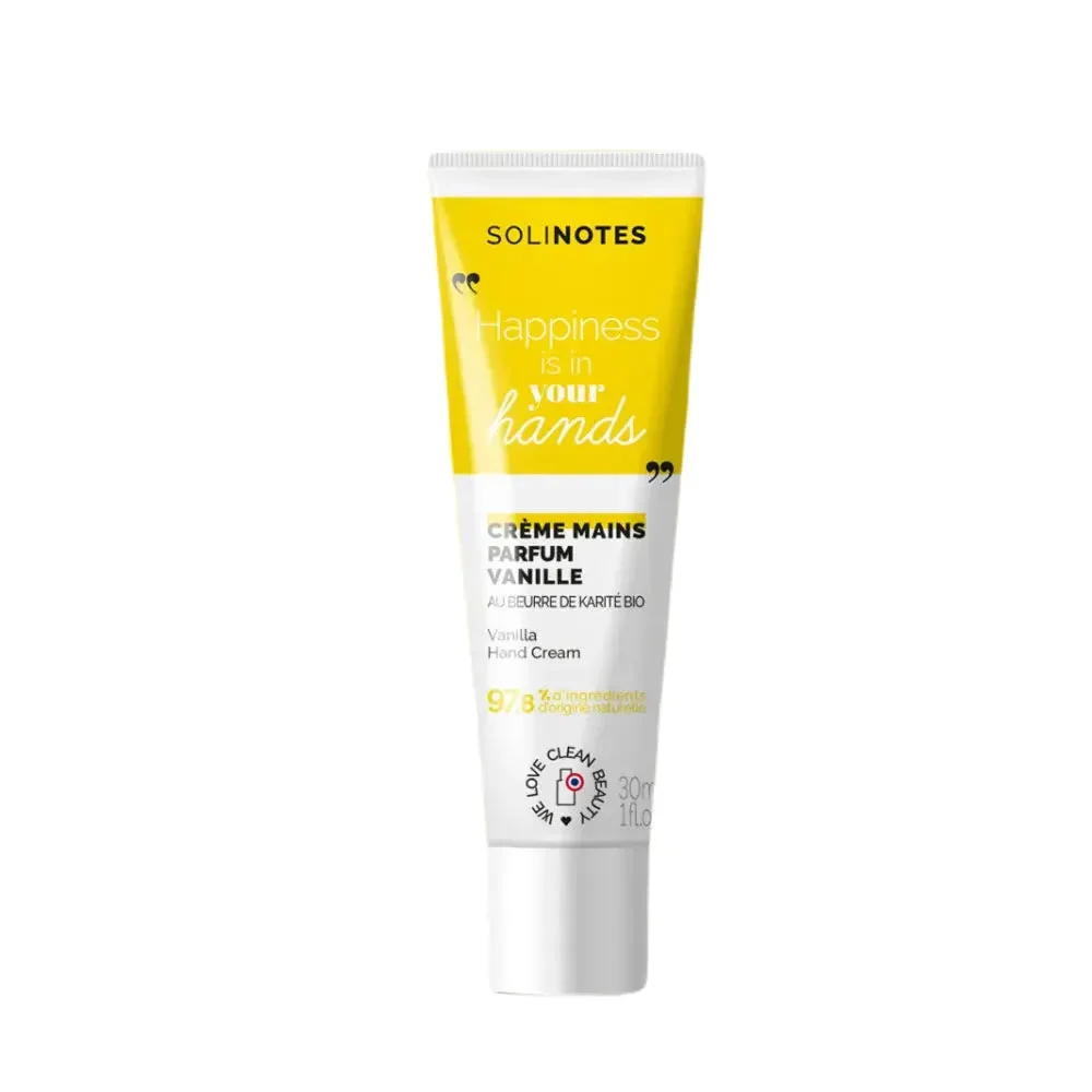 Solinotes Crema mani profumo vaniglia 30ml