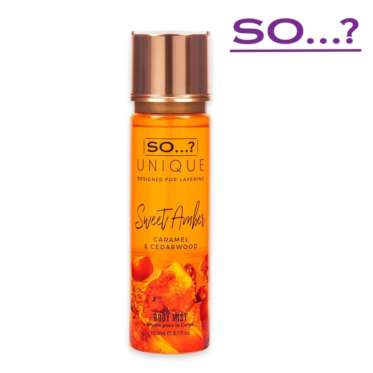 So...? so unique 150 ml body mist sweet amber