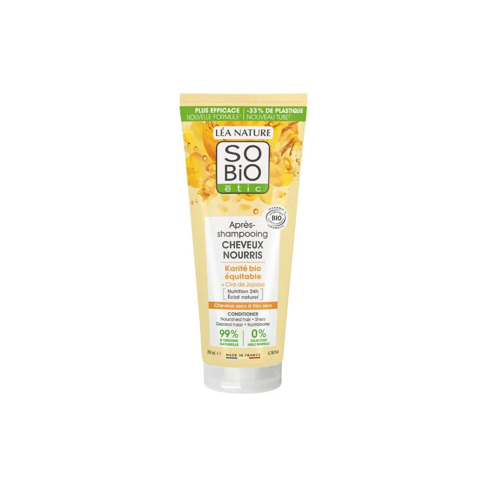 LÉa nature so bio étic Balsamo 3 in 1 Karité e Ceramidi di Argan, 200 ml