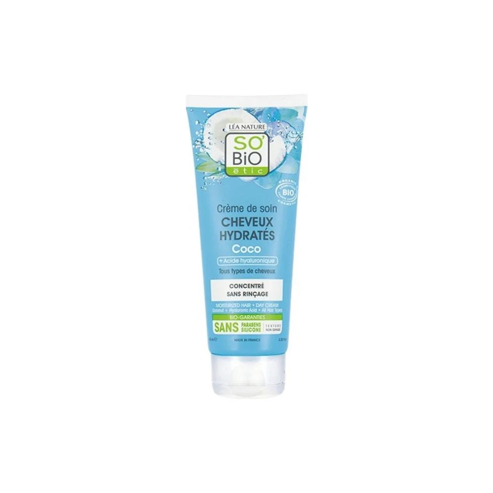 LÉa nature so bio étic Balsamo Leave-in Cocco & Acido Ialuronico, 100 ml