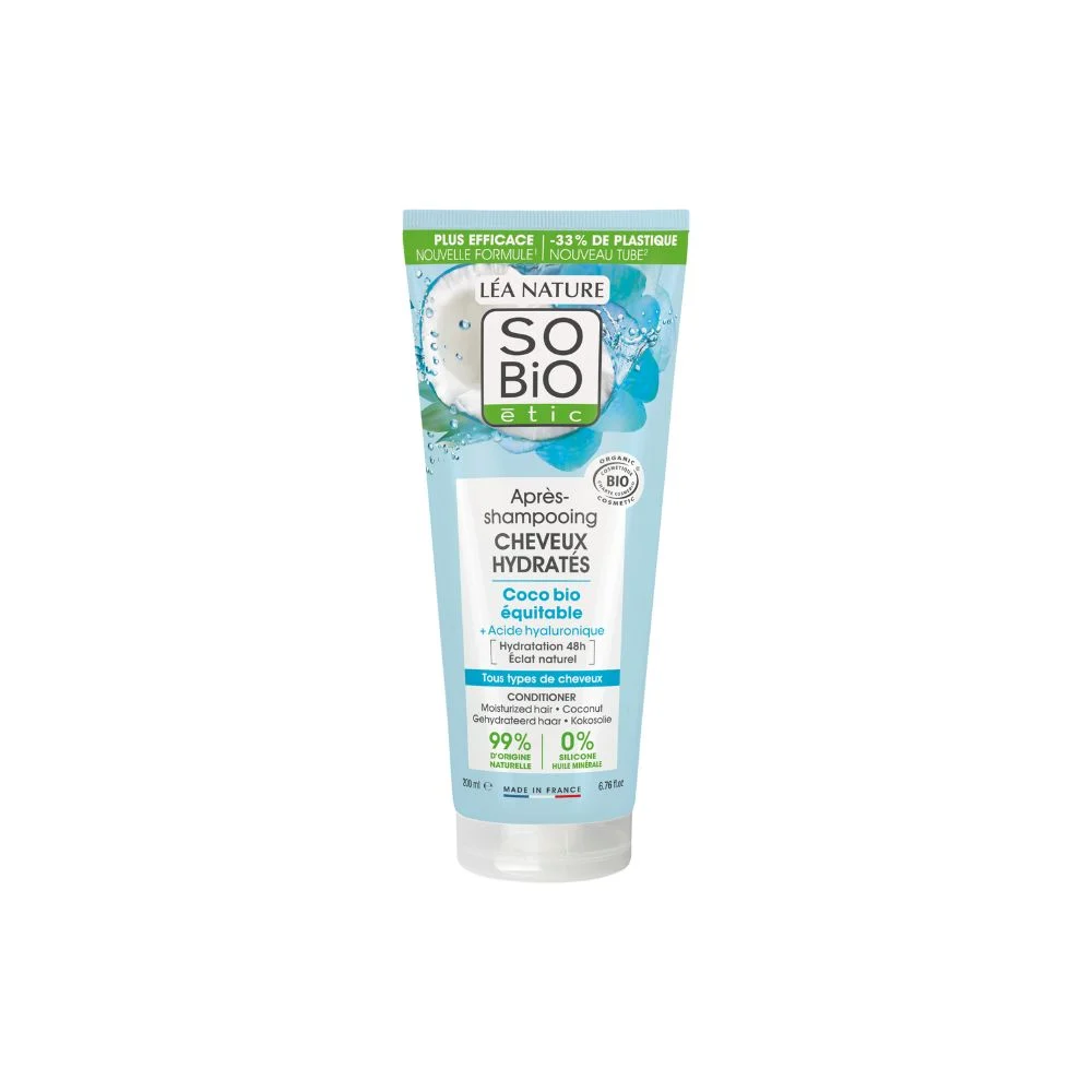 LÉa nature so bio étic Balsamo Cocco & Acido Ialuronico, 200 ml