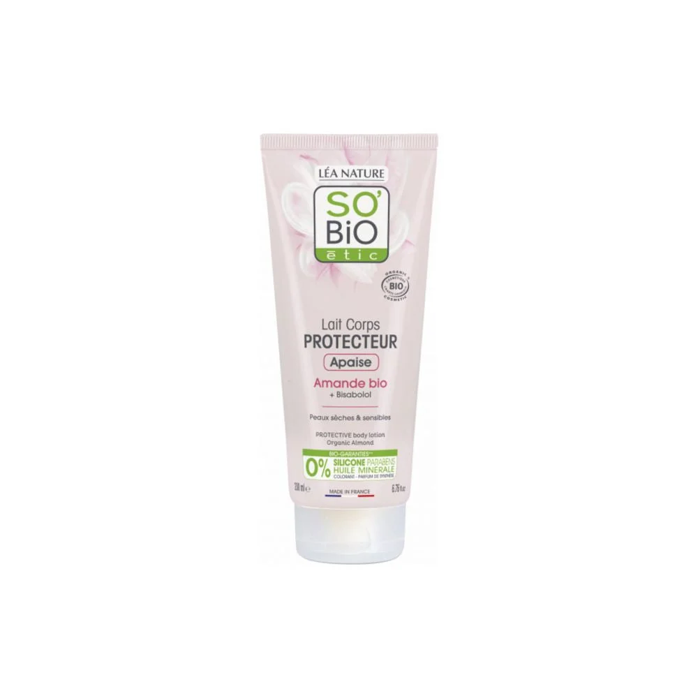 LÉa nature so bio étic Latte Corpo Protettivo alla Mandorla Bio, da 200 ml