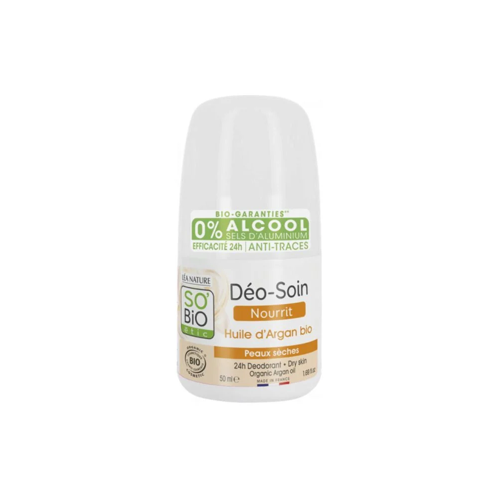 LÉa nature so bio étic Deodorante Roll-On all'Olio di Argan Bio 50 ml