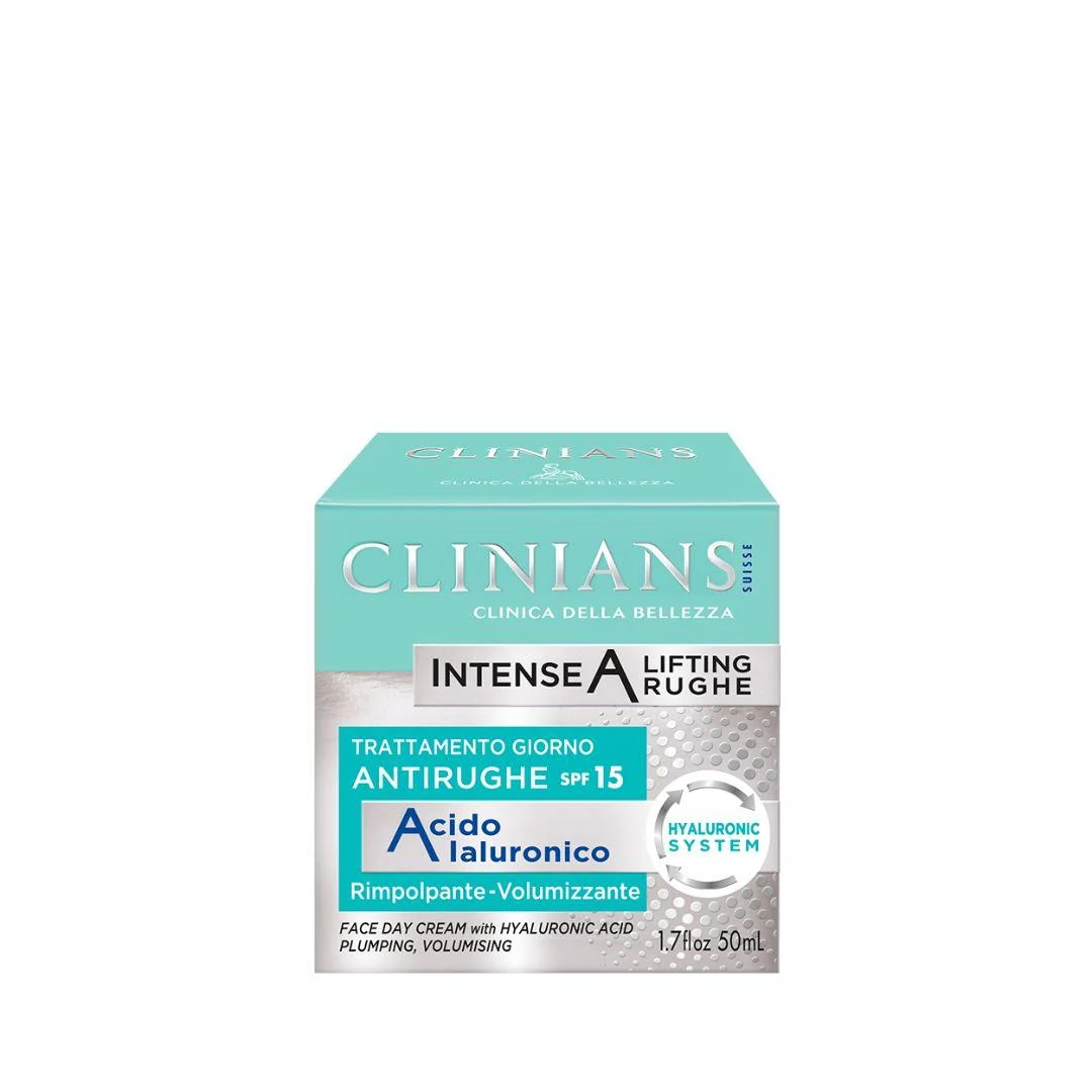 Intense A Trattamento Giorno Antirughe SPF15 Acido Ialuronico