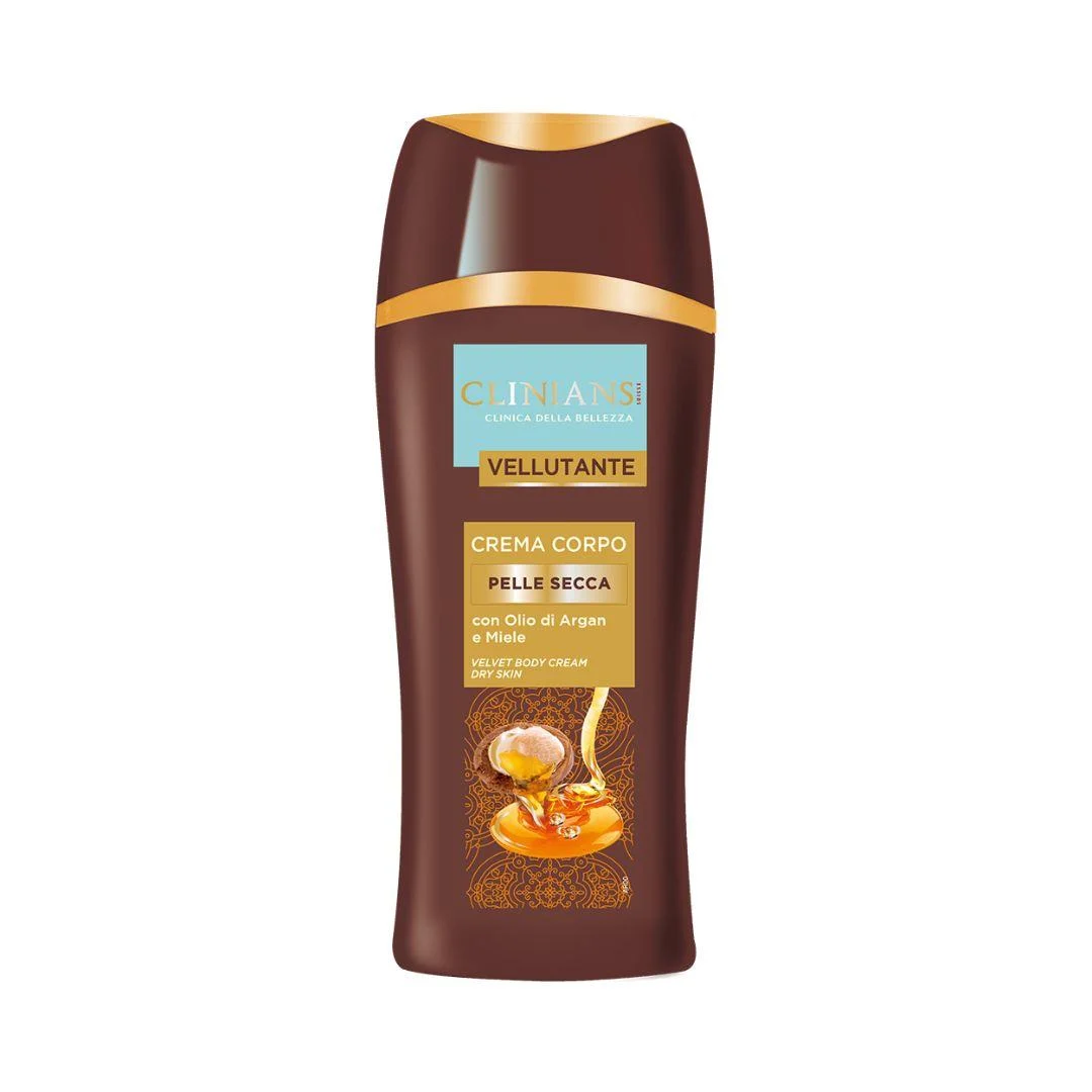 Crema Corpo Vellutante con Olio di Argan e Miele