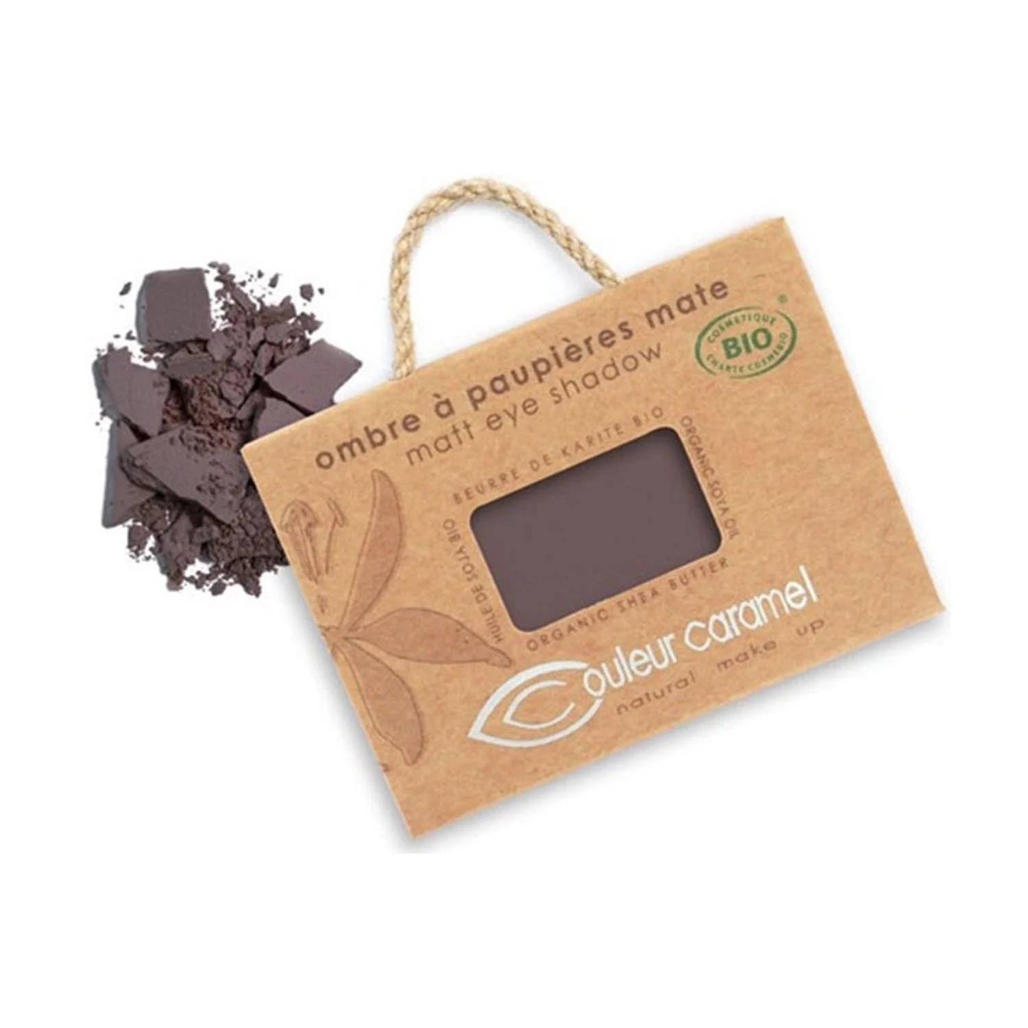 Couleur caramel Ombretto 081 Marrone Intenso Opaco 1un