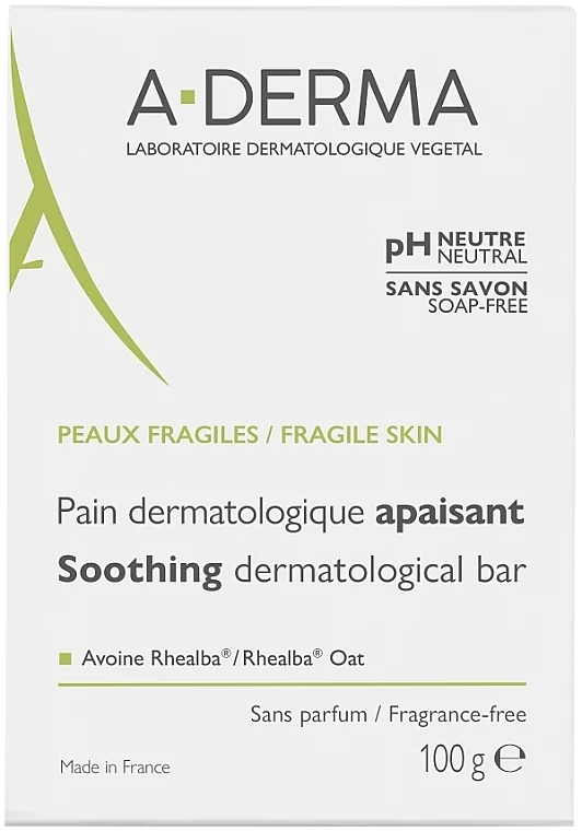 Sapone dermatologico a base di avena Realba per pelli irritate