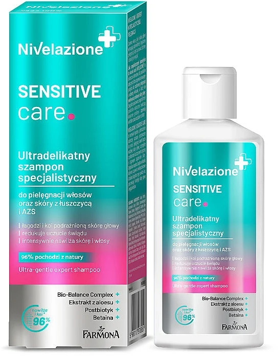 Shampoo ultra delicato per cuoio capelluto con psoriasi