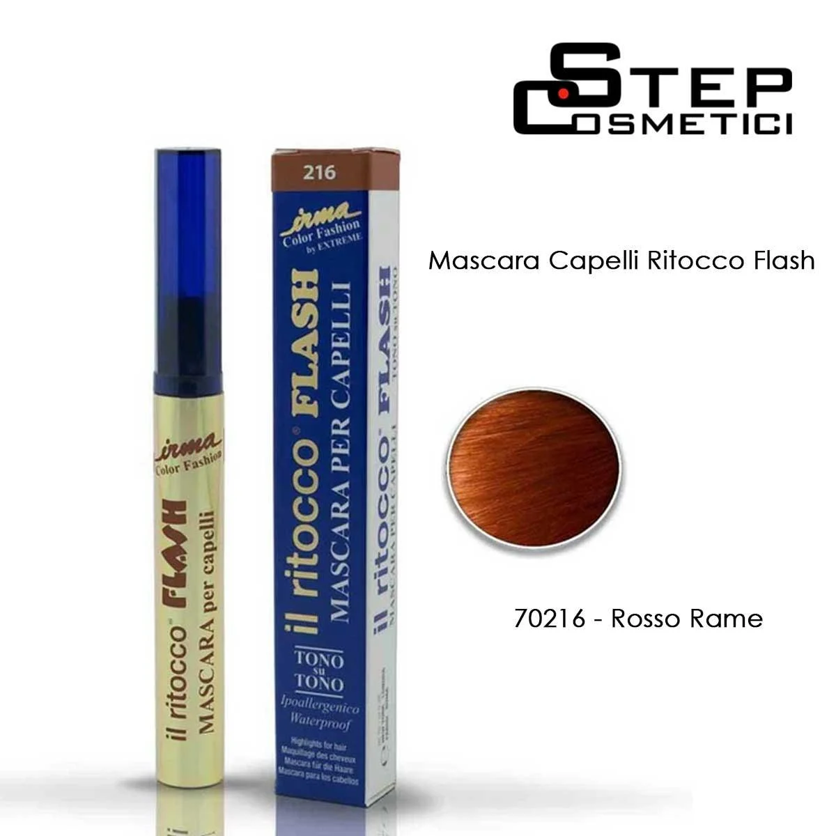 Ritocco flash mascara capelli 216 rosso rame