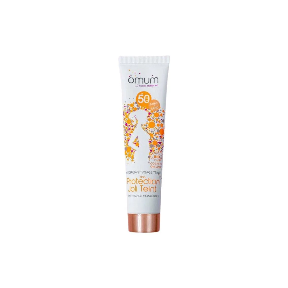 Omum Ma Protezione Joli Crema Idratante Colorata SPF 50, Sabbia (40 ml)