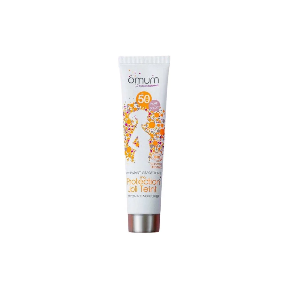Omum Ma Protezione Joli Crema Idratante Colorata SPF 50, dorata (40 ml)