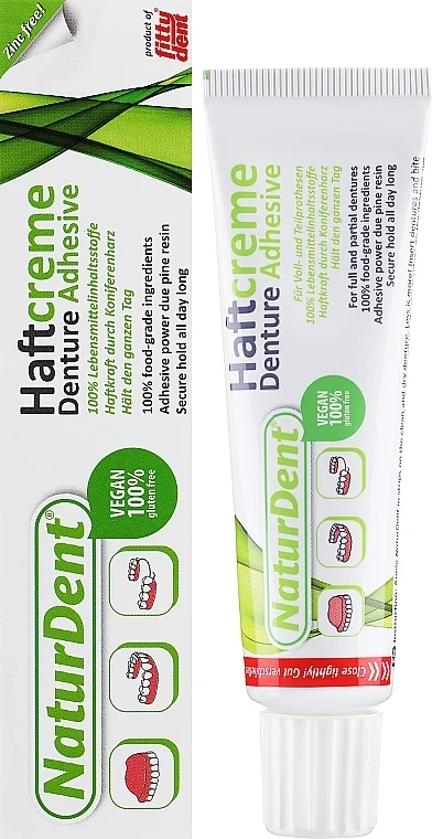 Crema adesiva per dentiere