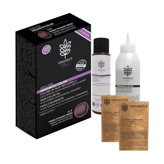 Organics Pharm Kit Organics Color 5/5 Rosso Mogano Medio