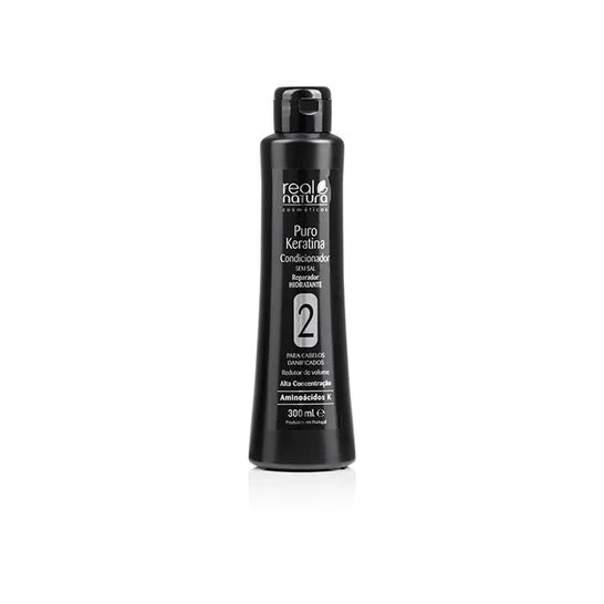 Real Natura Puro Keratina Acondicionador Hidratante Reparador 2 300ml