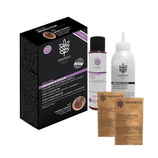 Organics Pharm Kit Organics Color 7/3 Biondo Dorato