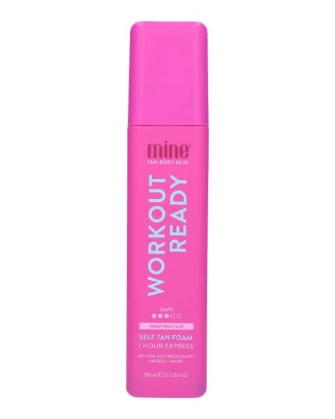 MineTan Workout Ready Self Tan Foam 1 Hour Express