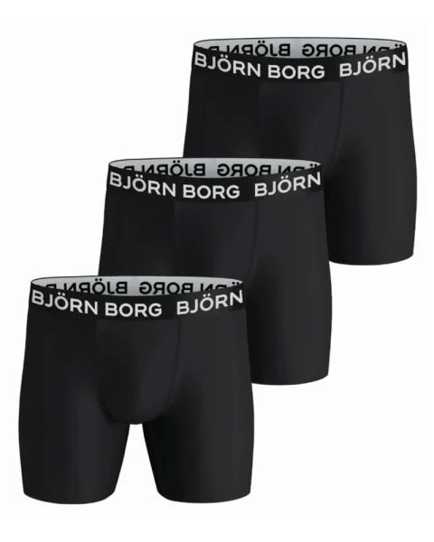 Björn Borg Performance Shorts 3-pack Str. M
