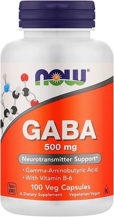 Amminoacido GABA con vitamina B6, 500 mg